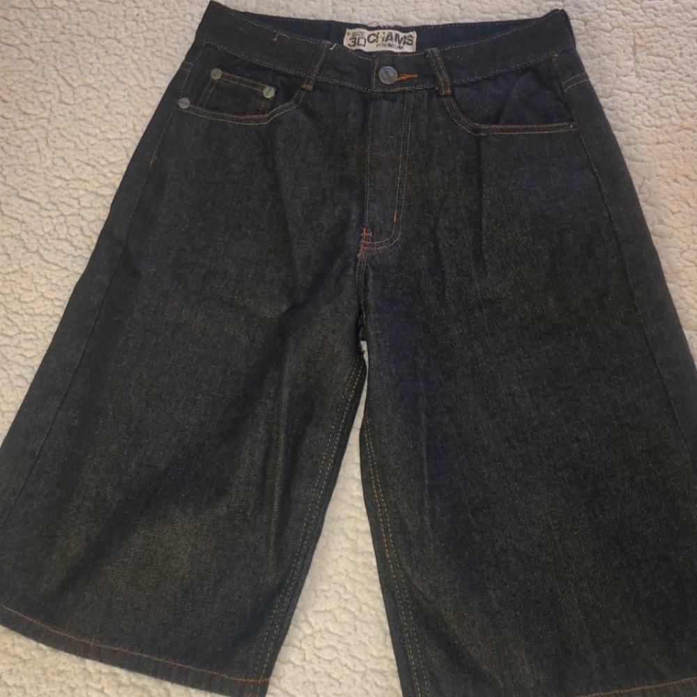 Chams Premium Men's Jean Shorts 30